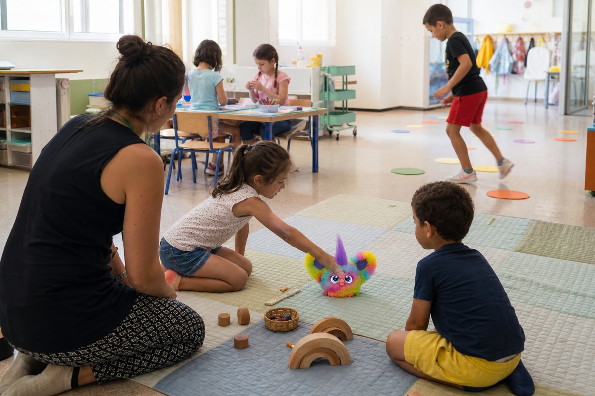 Zonas y ritmos de juego en la Ludoteca de Verano de Hell&iacute;n